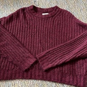 Super soft cropped sweater! New without tags!